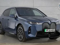 Blue New 2025 BMW iX M Sport SUV | £72,985 (Fair price)