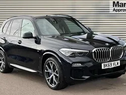 Black Used 2019 BMW X5 M Sport SUV | £37,845 (Fair price)