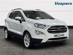 White Used 2022 Ford Ecosport Titanium SUV | £12,900 (Fair price)