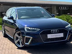 Blue Used 2024 Audi A4 S-Line Estate | £28,490 (Fair price)