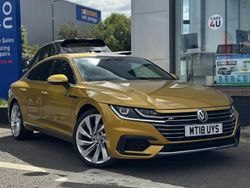 Yellow Used 2018 VW Arteon R-line Hatchback | £15,995 (Fair price)