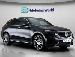 Black Used 2020 Mercedes EQC400 AMG line SUV | £21,600 (Fair price)