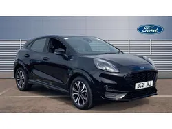 Black Used 2021 Ford Puma ST-Line SUV | £15,016 (Fair price)