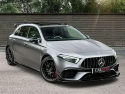 Grey Used 2021 Mercedes A45 AMG AMG Hatchback | £39,700 (Expensive)