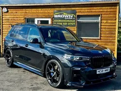 Black Used 2021 BMW X7 M Sport SUV | £59,995 (Fair price)