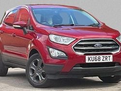 Red Used 2018 Ford Ecosport Zetec SUV | £7,790 (Fair price)