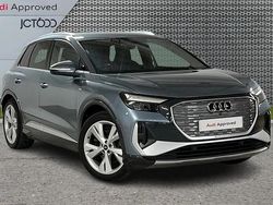Blue Used 2021 Audi Q4 e-tron S-Line SUV | £21,263