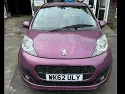 Purple Used 2012 Peugeot 107 Active Hatchback | £4,995 (A bit pricey)