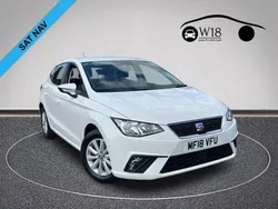 White Used 2018 Seat Ibiza SE Technology Hatchback | £8,750 (Fair price)