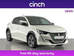 White Used 2021 Peugeot e-208 GTi Hatchback | £12,949 (Fair price)