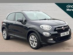 Black Used 2016 Fiat 500X Pop Star SUV | £7,631 (Fair price)