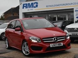 Red Used 2017 Mercedes B200 AMG line MPV | £11,990 (Fair price)