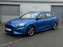 Blue Used 2019 Ford Focus ST-Line Estate | £8,700 (Good price)