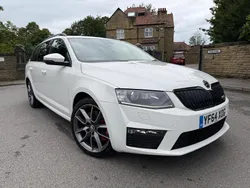 White Used 2015 Skoda Octavia vRS Estate | £5,995 (Fair price)