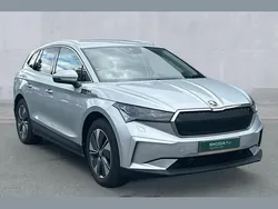 Silver Used 2024 Skoda Enyaq iV SUV | £27,350 (Fair price)