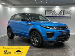 Blue Used 2017 Land Rover Range Rover evoque Landmark Estate | £13,994 (Fair price)