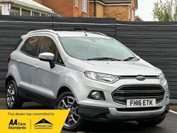 Silver Used 2016 Ford Ecosport Titanium SUV | £6,299 (Fair price)
