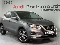 Grey Used 2018 Nissan Qashqai N-Connecta SUV | £9,990 (Good price)