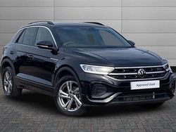 Black Used 2025 VW T-Roc R-line SUV | £28,350 (Fair price)