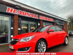 Red Used 2016 Vauxhall Insignia SRi Hatchback | £6,500 (Fair price)