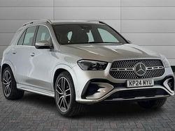 High tech silver Used 2024 Mercedes GLE450 AMG AMG line Estate | £63,795 (Fair price)