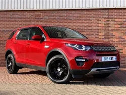 Red Used 2016 Land Rover Discovery Sport HSE SUV | £9,990 (Fair price)
