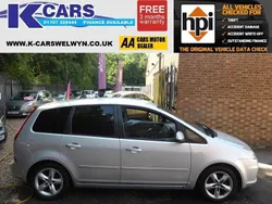 Silver Used 2009 Ford C-MAX Zetec MPV | £2,990 (A bit pricey)