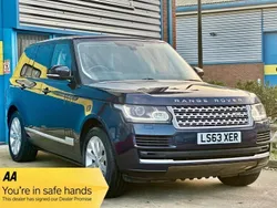 Blue Used 2014 Land Rover Range Rover Vogue SUV | £13,750 (A bit pricey)