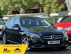 Black Used 2014 Mercedes C220 Estate | £7,699 (A bit pricey)