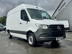 White New 2024 Mercedes Sprinter Van | £34,950 (A bit pricey)