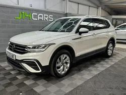 White Used 2022 VW Tiguan Allspace S SUV | £20,495 (Super price)