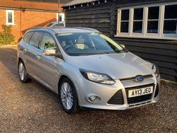 Silver Used 2013 Ford Focus Zetec Estate | £3,650 (Fair price)