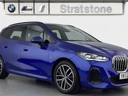 Blue Used 2022 BMW 218 Active Tourer M Sport MPV | £22,290 (Fair price)