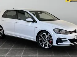 White Used 2018 VW Golf VII GTI Hatchback | £15,595 (Good price)