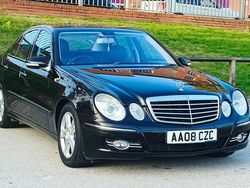 Black Used 2008 Mercedes E220 Avantgarde Sedan | £3,500