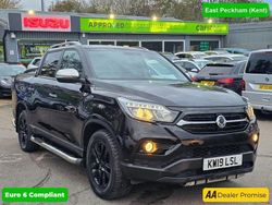 Black Used 2019 Ssangyong (KGM) Musso Pickup | £11,999 (Good price)
