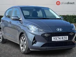 Pearl aurora grey Used 2024 Hyundai i10 Advanced Hatchback | £12,840 (Fair price)