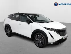 White Used 2023 Nissan Ariya Evolve SUV | £27,749 (Fair price)