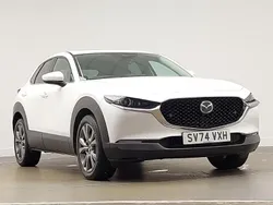 White Used 2024 Mazda CX-30 Exclusive-Line SUV | £22,298 (A bit pricey)