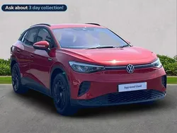 Red Used 2022 VW ID.4 Pure SUV | £17,949 (Fair price)