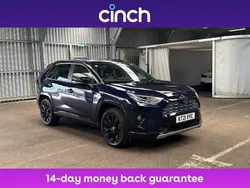 Blue Used 2021 Toyota RAV4 Hybrid SUV | £22,249 (Fair price)
