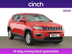 Red Used 2018 Jeep Compass Sport SUV | £8,949