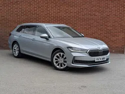 Brilliant silver Used 2024 Skoda Superb SE L Estate | £30,290 (Expensive)