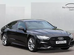 Black Used 2023 Audi A7 Black Edition Hatchback | £34,350 (Fair price)