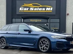 Blue Used 2022 BMW 520 M Sport Estate | £26,900 (Fair price)