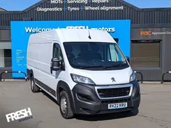 White Used 2022 Peugeot Boxer Van | £11,290 (Good price)