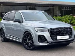Silver Used 2024 Audi Q7 Black Edition SUV | £61,490 (Expensive)