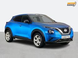 Blue Used 2022 Nissan Juke N-Connecta SUV | £15,495 (Fair price)