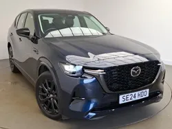 Mica deep crystal blue Used 2024 Mazda CX-60 Homura-Line SUV | £36,998 (A bit pricey)