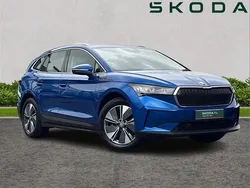 Race blue metallic Used 2023 Skoda Enyaq iV ecoSuite SUV | £22,995 (Fair price)